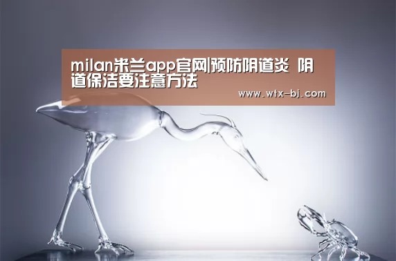 milan米兰app官网|预防阴道炎 阴道保洁要注意方法(图1) 米兰官方网站